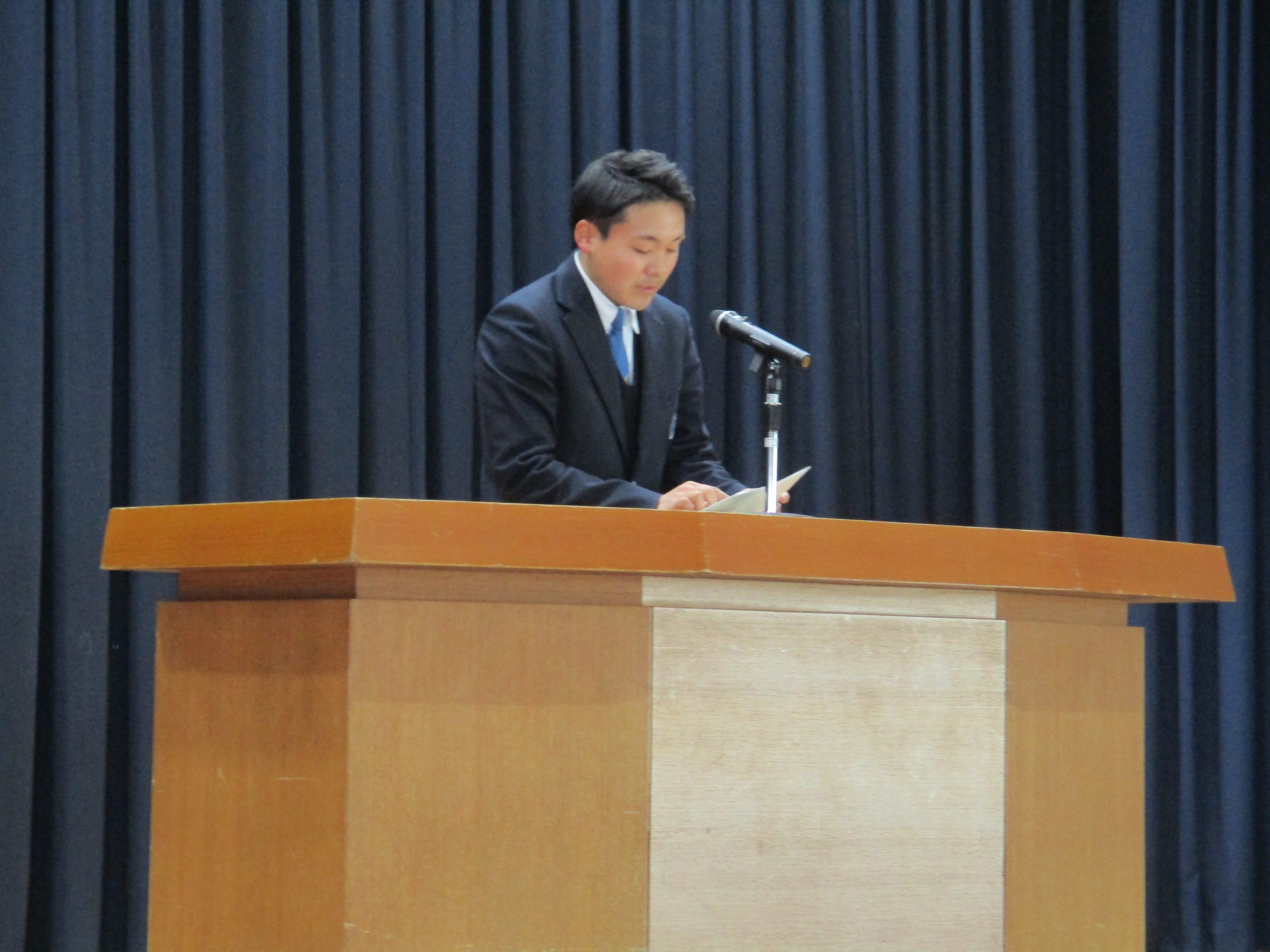 3年生の話を聞く会（１年生対象）