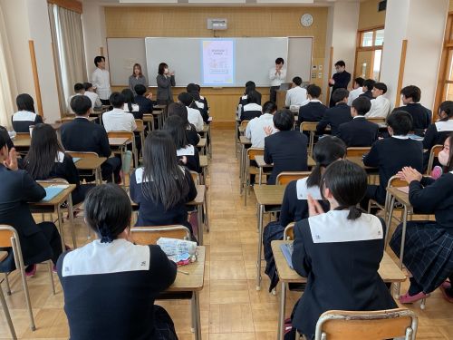 啓明１・２年入試特別講話