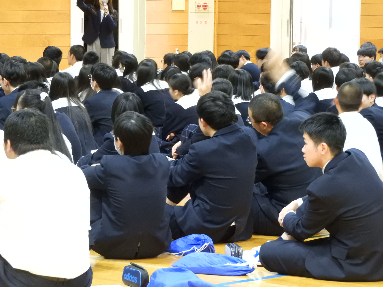 ３年生進路講話