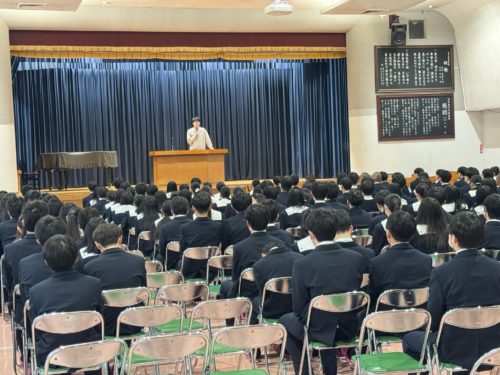 2年生　学年集会